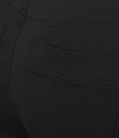 Intro Plus Size Rivet Trim Flower Skimmer Shorts