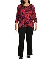 Intro Plus Size Stella Boot Leg Pull-On Pant