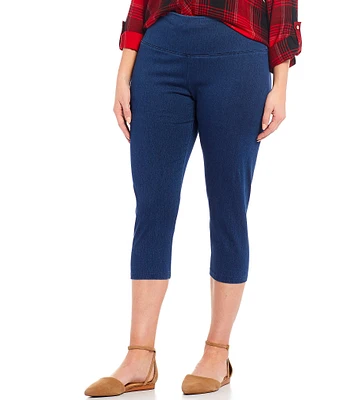 Intro Plus Size Teri Love The Fit Capri Leggings