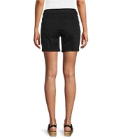 Intro Stretch Faux Fly Front Pull-On Shorts