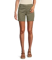 Intro Stretch Faux Fly Front Pull-On Shorts