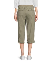 Intro Stretch Poplin Adjustable Length Pull-On Cargo Pants