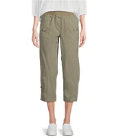 Intro Stretch Poplin Adjustable Length Pull-On Cargo Pants