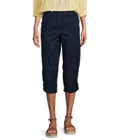 Intro Stretch Poplin Adjustable Length Pull-On Cargo Pants