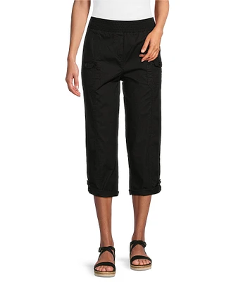 Intro Stretch Poplin Adjustable Length Pull-On Cargo Pants