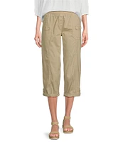 Intro Stretch Poplin Adjustable Length Pull-On Cargo Pants