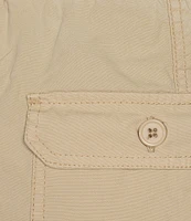Intro Stretch Poplin Adjustable Length Pull-On Cargo Pants