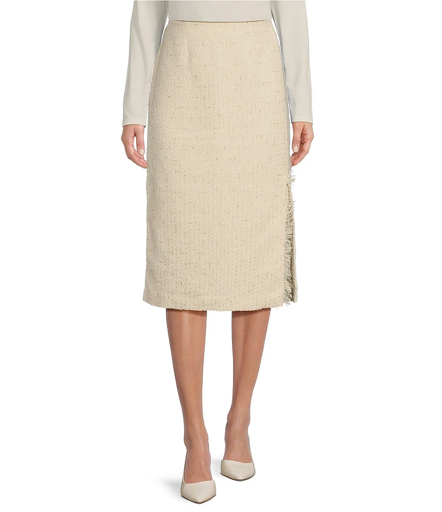 Investments Coordinating Boucle Midi Pencil Skirt