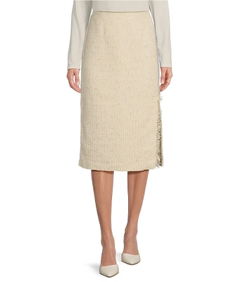 Investments Coordinating Boucle Midi Pencil Skirt
