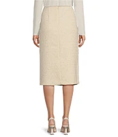 Investments Coordinating Boucle Midi Pencil Skirt