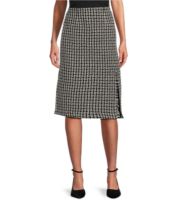 Investments Coordinating Boucle Midi Pencil Skirt