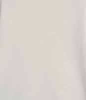 Investments Knit Short Sleeve Ballet Neck Top