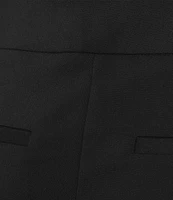 Investments Petite Size the PARK AVE fit Elite Stretch Pull-On Wide Leg Crop Pants