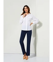 Investments Petite Size the 5TH AVE fit Straight Leg Pants