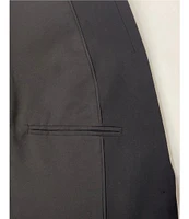 Investments Platinum Suiting Long Sleeve One Button Notch Lapel Blazer