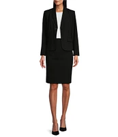 Investments Platinum Suiting Coordinating Pencil Skirt