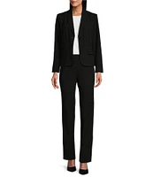 Investments Platinum Suiting Petite Size Slim Leg Pant