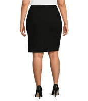 Investments Platinum Suiting Plus Size Pencil Skirt