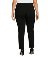 Investments Platinum Suiting Plus Size Slim Leg Pant