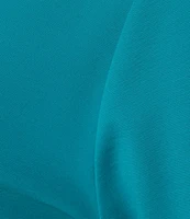 Investments Plus Size Knit Short Sleeve Ballet Neck Top