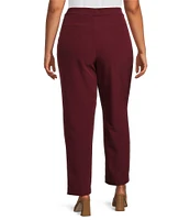 Investments Plus Size the 5TH AVE fit Straight Leg Tummy Control Pants