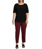 Investments Plus Size the SLIM LEG Fit No Waist Pants