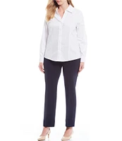 Investments Plus Size the 5TH AVE fit Straight Leg Pants