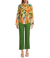 Investments Pull-On Straight Leg Ankle Pants