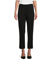 Investments Signature Ponte Pull-On Straight Ankle Pants