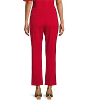 Investments Signature Ponte Pull-On Straight Ankle Pants