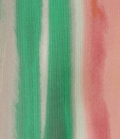 Investments Soft Separates Watercolor Wash Mesh Crew Neck Tank Top