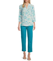 Investments the PARK AVE fit Elite Stretch Ankle Straight Pants