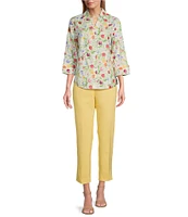 Investments the PARK AVE fit Elite Stretch Ankle Straight Pants