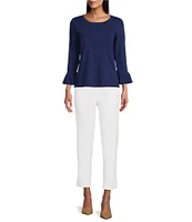 Investments the PARK AVE fit Elite Stretch Ankle Straight Pants