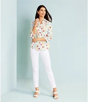 Investments the PARK AVE fit Elite Stretch Ankle Straight Pants
