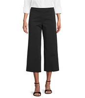 Investments the PARK AVE fit Elite Stretch Pull On Wide Leg Crop Pants