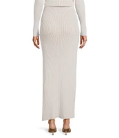 IRO Carlota Ribbed Knit Coordinating Pull-On Skirt