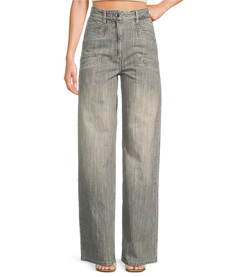 IRO Chrys Denim Wide Leg Jeans