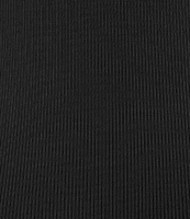 IRO Kamelia Ribbed Polo Knit Deep V-Neck Short Sleeve Maxi Dress