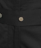 IRO Melania Twill Mid Rise Straight Leg Belted Pants