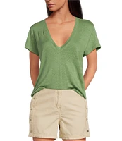 IRO Rodeo V-Neck Short Sleeve Tee