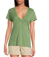 IRO Rodeo V-Neck Short Sleeve Tee