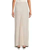 IRO Siqua Mid Rise Front Slit Straight Maxi Skirt