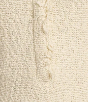 IRO Solai Tweed Knit Crew Neck Sleeveless Dress