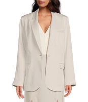 IRO Sylvie Point Lapel Long Sleeve Blazer