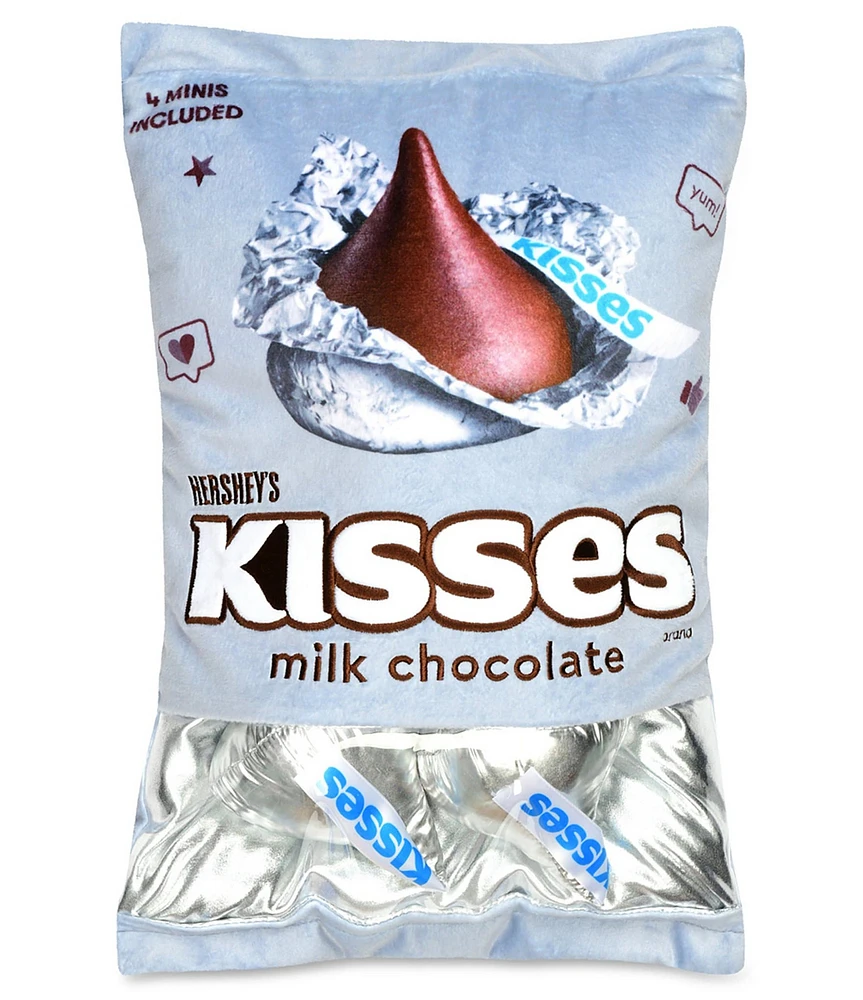 Iscream Bag Of Hershey's Kisses Packaging Fleece Plush