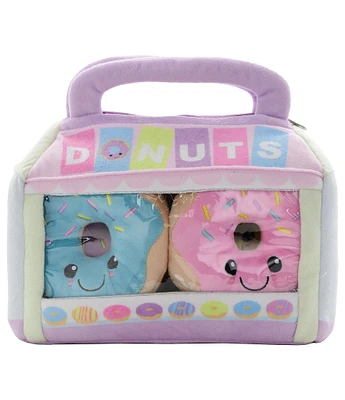 Iscream Box Of Donuts Packaging Fleece Plush