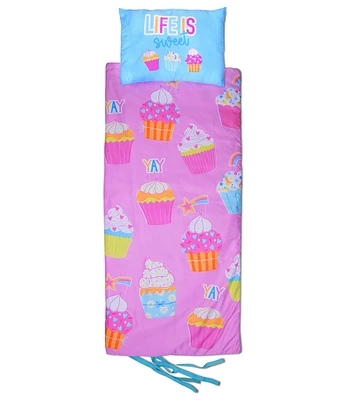 Iscream Cupcake Party Sleeping Bag Set