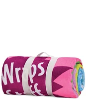 Iscream Dum-Dums Patchwork Sherpa Blanket