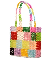 Iscream Girls Color Block Beaded Bag